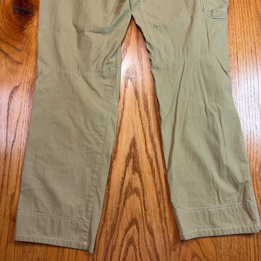 Kuhl Revolvr Pants Mens 33x32 Tan Hiking Outdoor Uberkuhl Articulated Knee FLAW - Picture 13 of 14